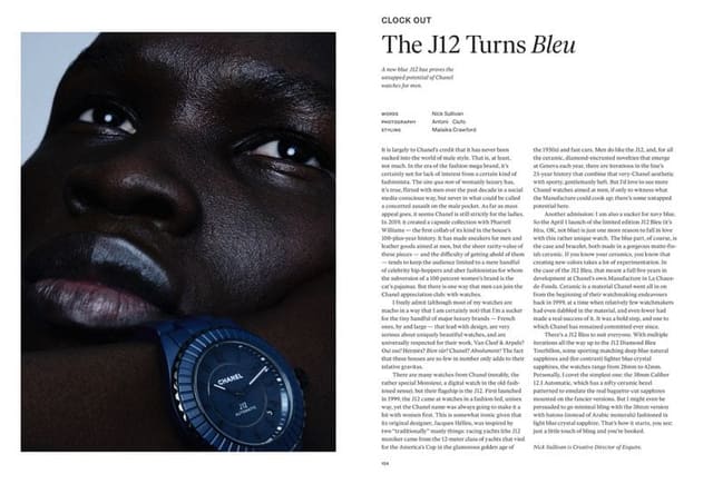 CLOCK OUT The J12 Turns Bleu — Special Projects