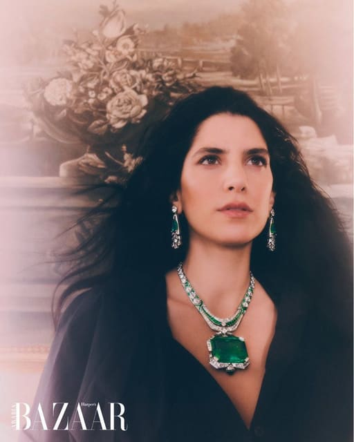 Carmen Bsaibes — Harper's Bazaar Arabia