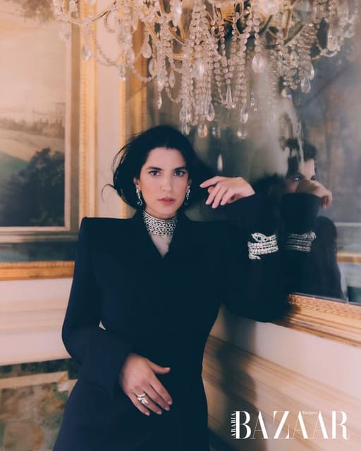 Carmen Bsaibes — Harper's Bazaar Arabia
