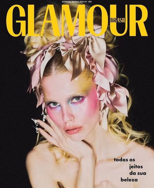 Glamour Brasil Winter 2024 Beauty Cover — Glamour Brasil