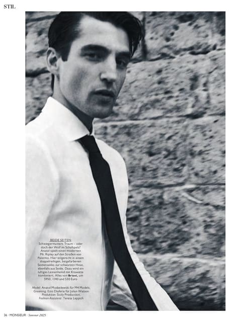 POSTERBOY — Monsieur Magazin Germany