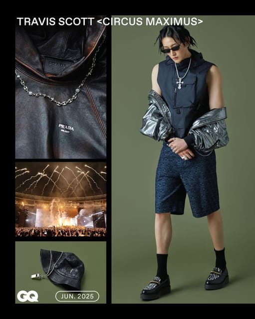 STYLER - From Travis Scott to Oasis, Con... — GQ Korea