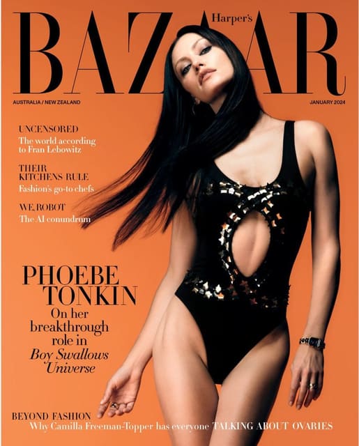 Harper's Bazaar Australia January 2024 C... — Harper's Bazaar Australia
