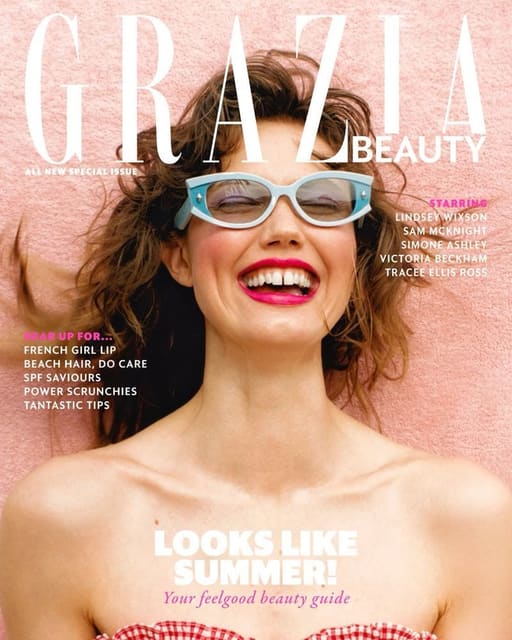 Grazia UK Beauty 06/17/2025 Cover — Grazia UK