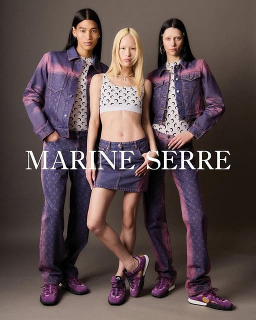 Marine Serre S/S 2025 Archetype Campaign — Marine Serre