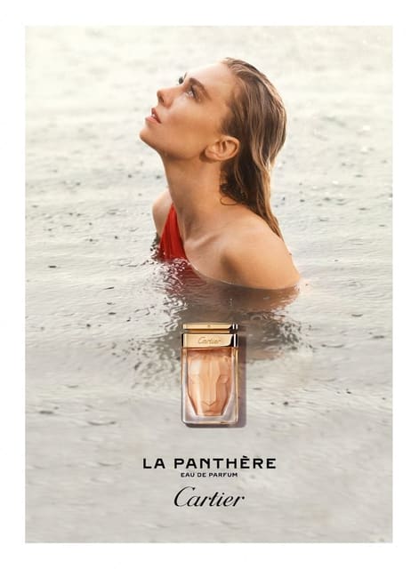 Vanessa Kirby for La Panthère Parfum — Cartier
