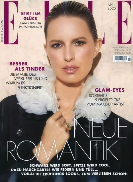 Elle Germany April 2025 Cover — Elle Germany
