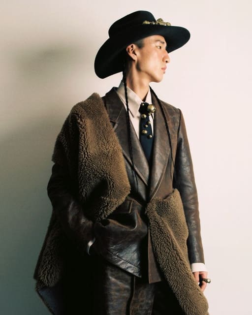 SEAN SUEN FW25 Backstage — Sean Suen