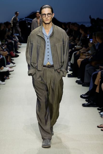 Giorgio Armani S/S 26 Men's Show — Giorgio Armani