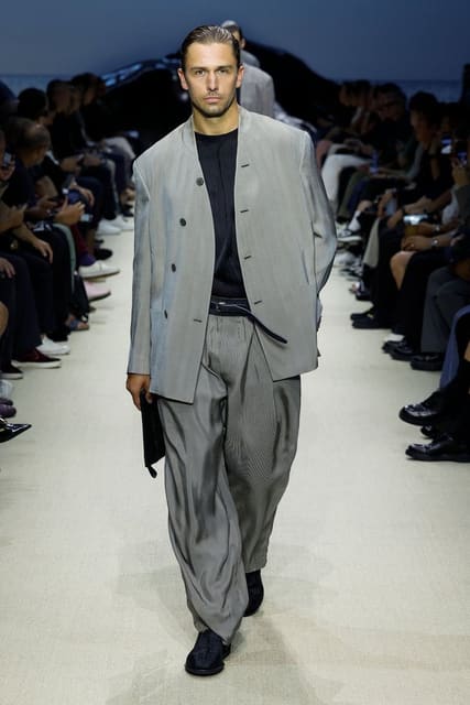 Giorgio Armani S/S 26 Men's Show — Giorgio Armani