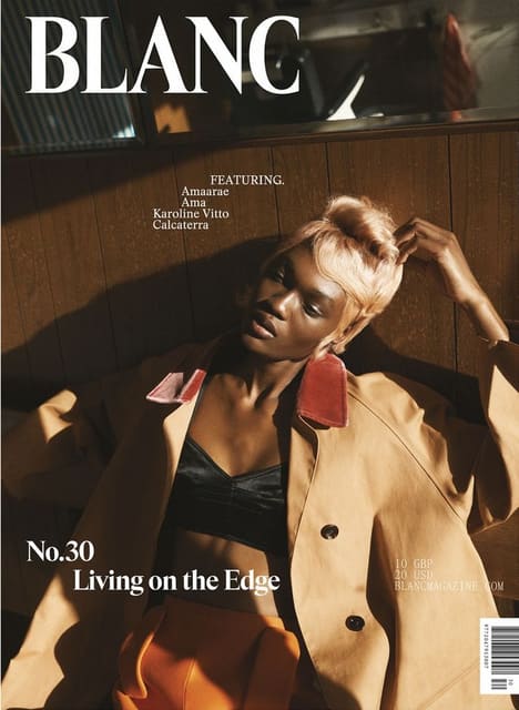 Blanc Magazine Issue 30 2025 Cover — Blanc Magazine