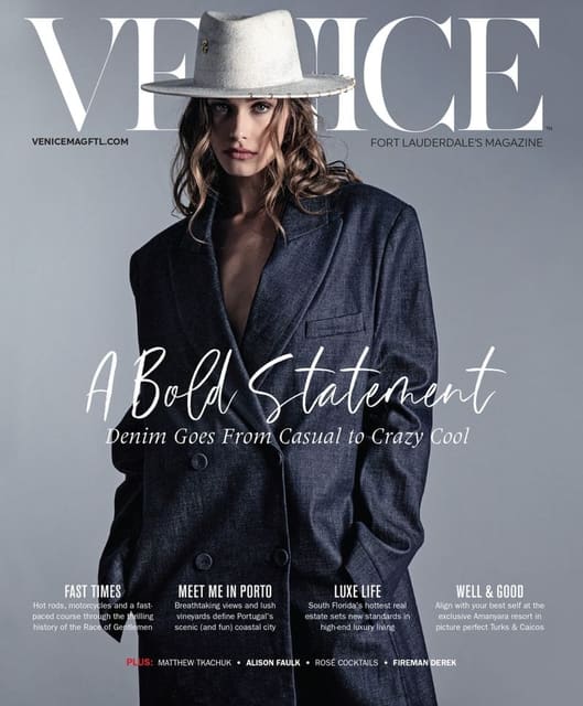 Cover for Venice magazine
