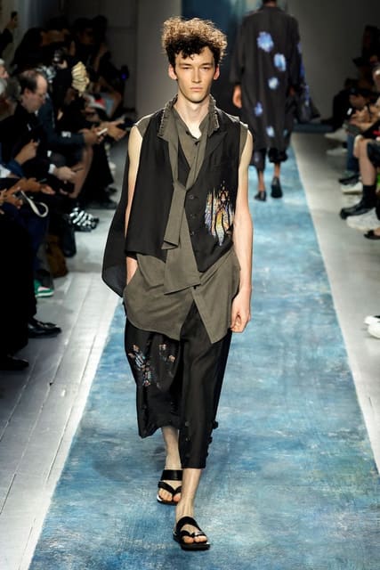 Yohji Yamamoto S/S 26 Men's Show — Yohji Yamamoto
