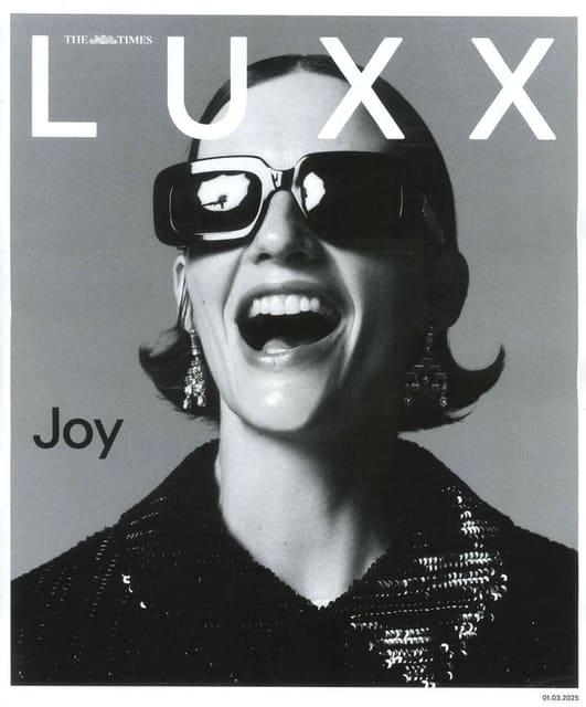 The Times Luxx Magazine UK March 2025 Cover — The Times Magazine UK