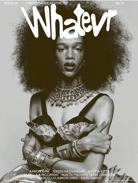 Whatevr Magazine Issue 12 S/S 25 Covers — Whatevr Magazine