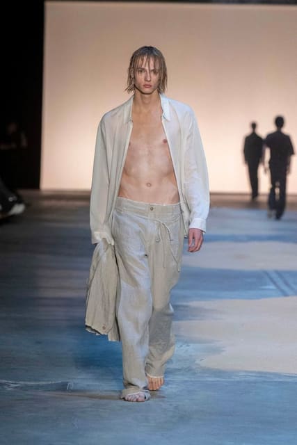Post Archive Faction S/S 26 Men's Show — POST ARCHIVE FACTION