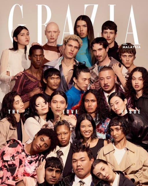 Love is Love by Nadeemy Betros — Grazia Malaysia