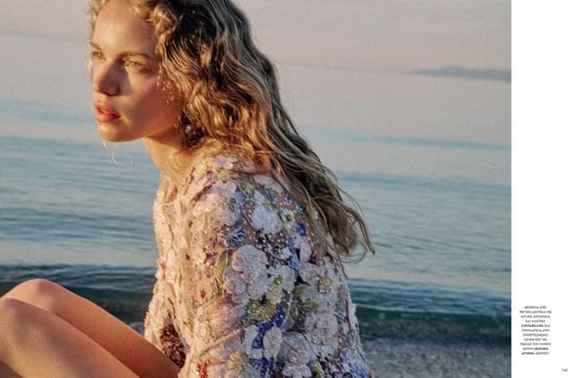 sea flowers. — Vogue Greece