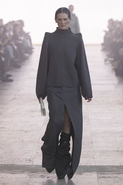 Rick Owens F/W 25 Show — Rick Owens