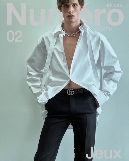 Numéro Homem Brasil July 2024 Cover — Numéro Homem Brasil
