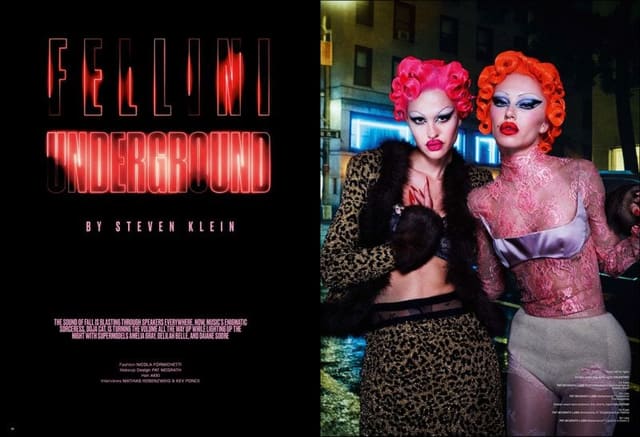 Fellini Underground — V Magazine