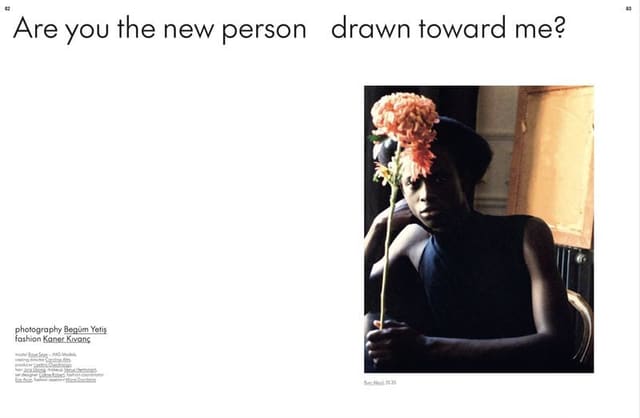 Are you the new person drawn toward me? — Andron Journal