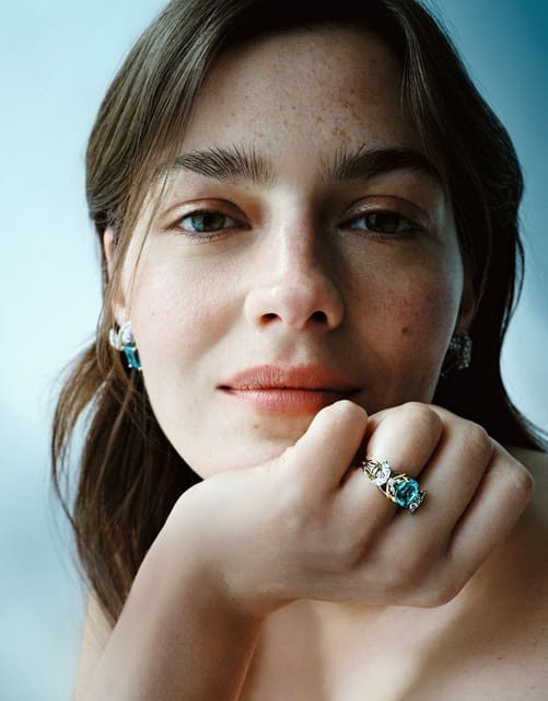 Amber Anderson — Harrods