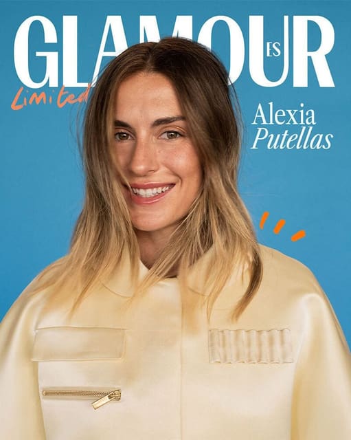 Alexia Putellas cover for Glamour — Glamour Spain