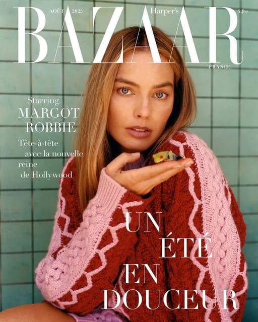 Harper's Bazaar France August 2025 Cover — Harper's Bazaar France