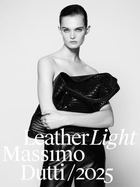 MASSIMO DUTTI LEATHER LIGHT 2025 — Massimo Dutti