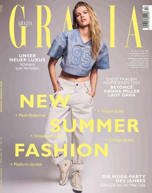 Grazia Germany May 2025 Cover — Grazia Germany