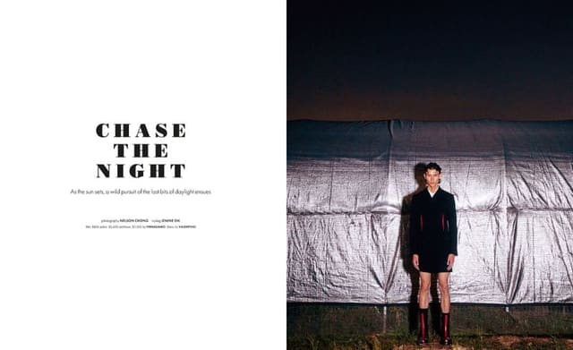 Chase The Night — Elle Men Singapore