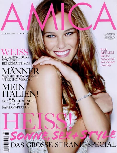 Amica Germany July 2008 Cover — Amica Germany