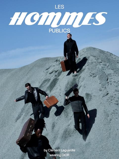 Les Hommes Publics #13 Summer 2025 Cover... — Les Hommes Publics
