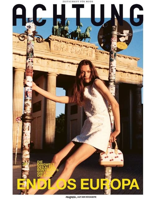 Achtung Magazine x FAZ June 2025 Cover — Achtung Magazine