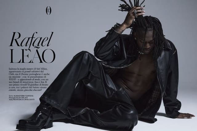 Rafael Leao — L'Officiel Hommes Italia