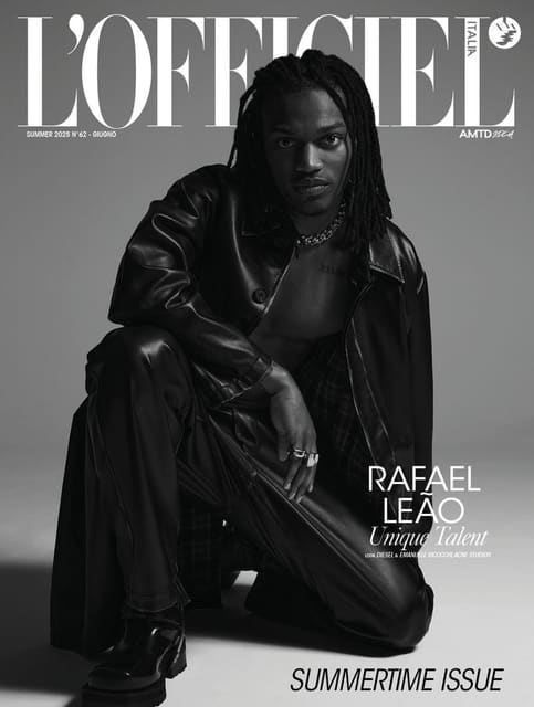 L'Officiel Hommes Italia Summer 2025 Cov... — L'Officiel Hommes Italia