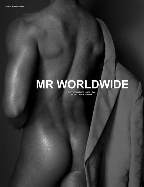 Mr Worldwide — Desnudo Magazine