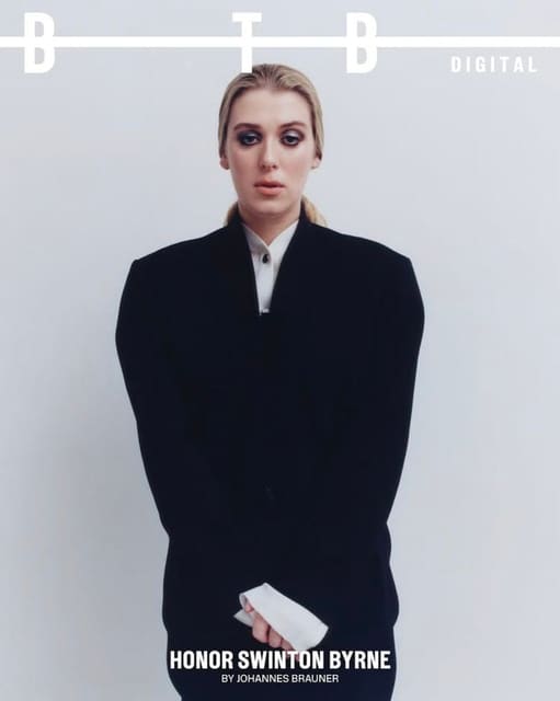 Honor Swinton Byrne — Behind the Blinds