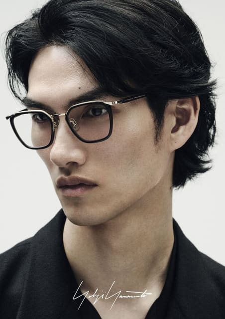 Yohji Yamamoto eyewear S/S 2025 — Yohji Yamamoto