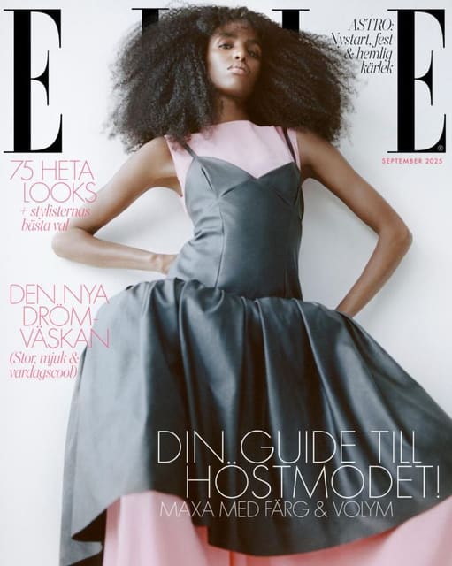 Elle Sweden September 2025 Cover — Elle Sweden