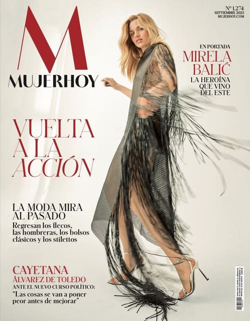 Mujer Hoy September 2025 Cover — Mujer Hoy