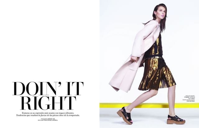 Doin' it right — L'Officiel Mexico