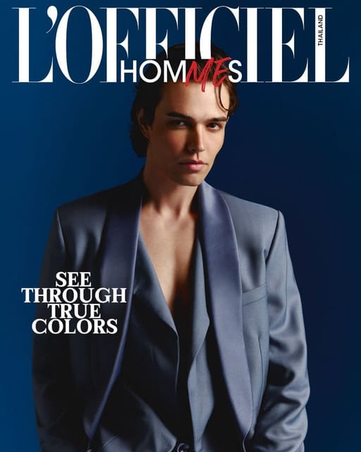 SEE THROUGH TRUE COLORS by TEN PANNATAT — L'Officiel Hommes Thailand