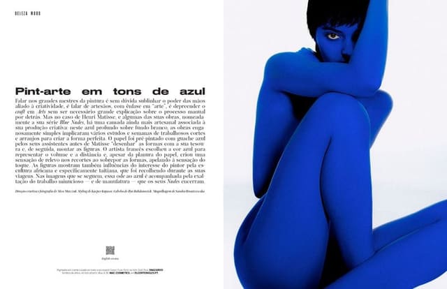 Pin-arte em tons de azul by Miko Marczuk — Vogue Portugal