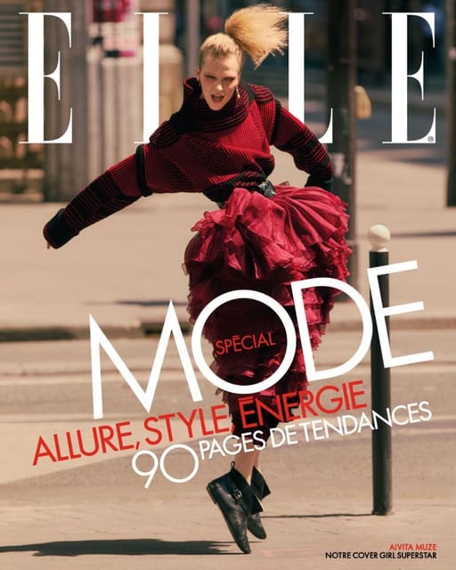 Elle France 08/28/2025 Covers — Elle France