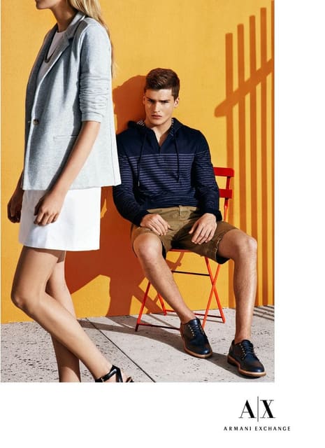April 2014: Bold Hues — Armani Exchange