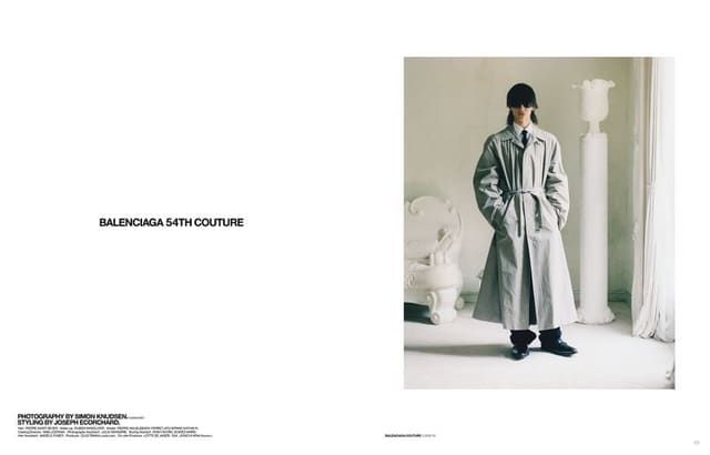 Balenciaga 54th Couture by Simon Knudsen — Them Magazine