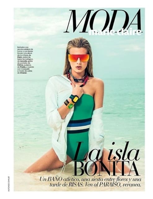 Acid Beach — Marie Claire Spain