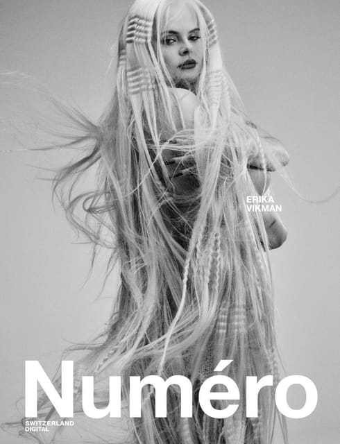 Erika Vikman Cover Shoot — Numéro Switzerland